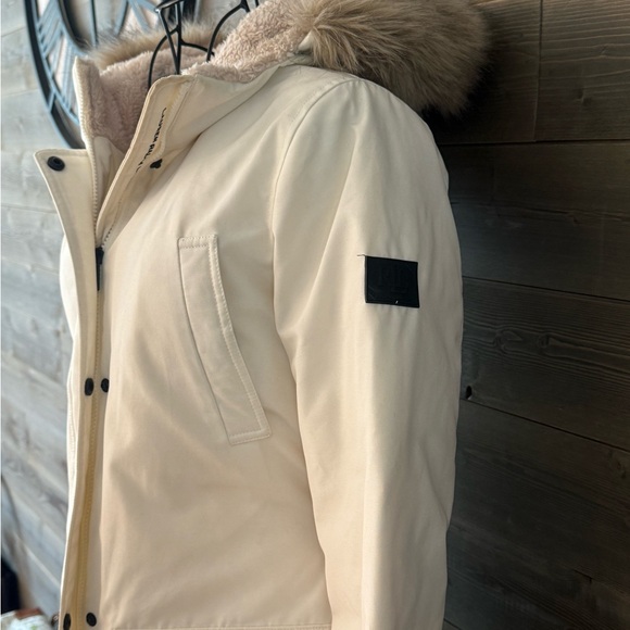Lauren Ralph Lauren Loyden  cream women’s expedition parka - Picture 3 of 10